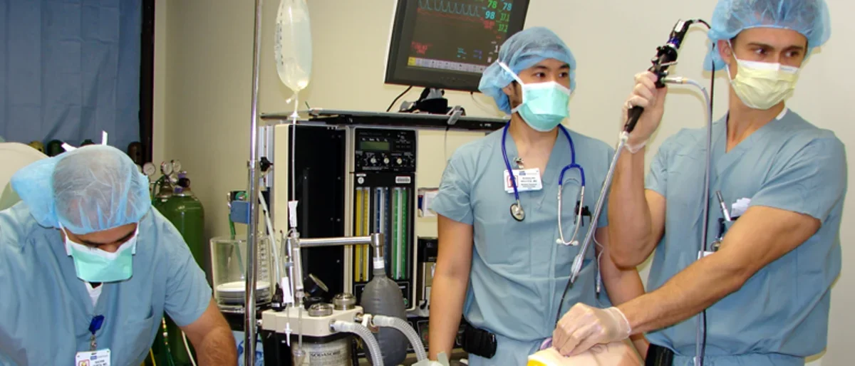 Anesthesia Residents During Simulation