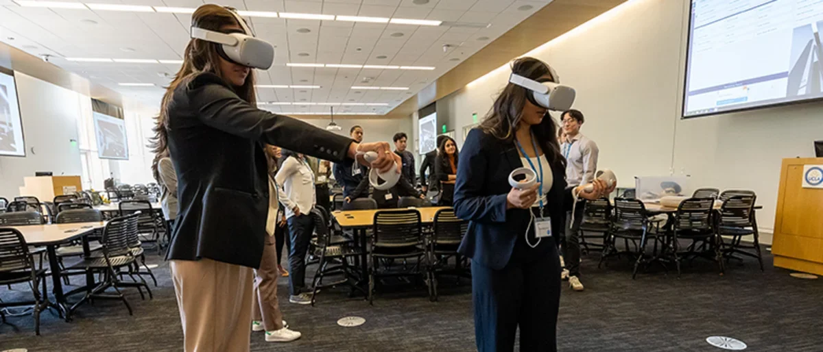 VR Simulator Demo with Prospective Students