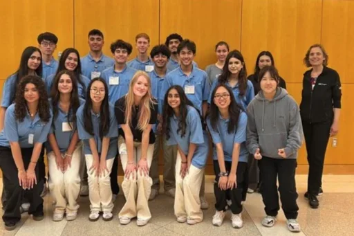 Teen participants of the scalpels and scopes program
