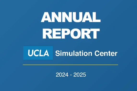 Sim Center Annual Report Cover