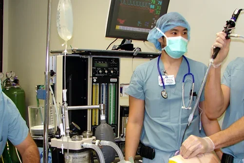 Anesthesia Residents During Simulation Training