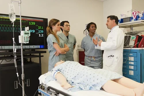 Medical Students, Instructor, and Computerized Patient Simulator