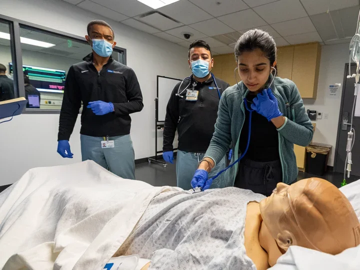 Medical Students During Simulation Session